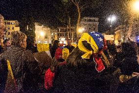 Venezuelans Support Gonzalez Urrutia And ''Democratic Change'' From Rome