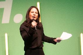 Annalena Baerbock Rally For Gruene Party's Upcoming Election In Bonn