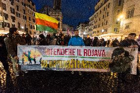 Sit-in For Kurdish Activists Killed In Paris