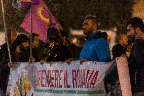 Sit-in For Kurdish Activists Killed In Paris