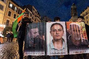 Sit-in For Kurdish Activists Killed In Paris