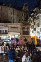 Sit-in For Kurdish Activists Killed In Paris