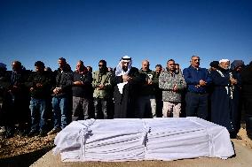 Funeral Of Israeli Hostage Youssef Ziyadne - Israel