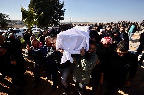 Funeral Of Israeli Hostage Youssef Ziyadne - Israel