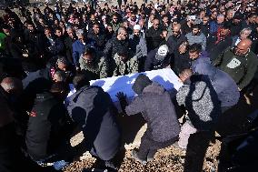 Funeral Of Israeli Hostage Youssef Ziyadne - Israel