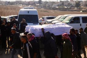 Funeral Of Israeli Hostage Youssef Ziyadne - Israel