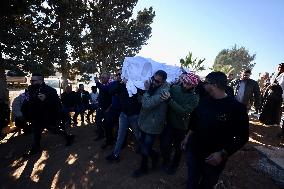 Funeral Of Israeli Hostage Youssef Ziyadne - Israel