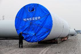 Wind Power Tower Barrel