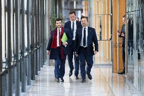 Eric Lombard meets with Rassemblement National representatives - Paris