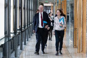 Eric Lombard meets with Rassemblement National representatives - Paris
