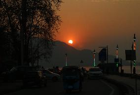 Sunset In Srinagar