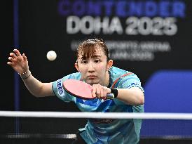 WTT Star Contender Doha 2025
