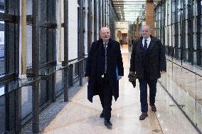 Herve Marseille meets with the Minister of Economy - Paris