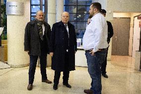 Herve Marseille meets with the Minister of Economy - Paris