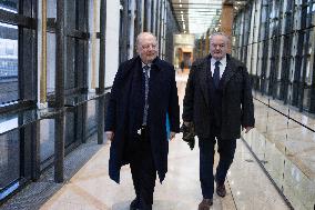 Herve Marseille meets with the Minister of Economy - Paris