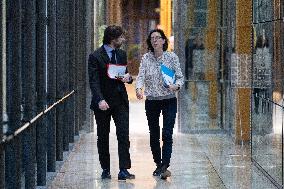 Herve Marseille meets with the Minister of Economy - Paris