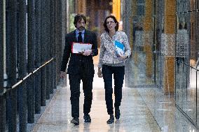 Herve Marseille meets with the Minister of Economy - Paris