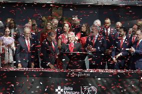 Mexican Stock Exchange Officially Welcomes Diablos Rojos Del Mexico