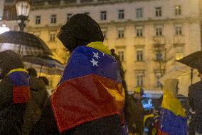 Venezuelans Rally In Lisbon For Second Day In A Row