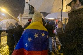 Venezuelans Rally In Lisbon For Second Day In A Row