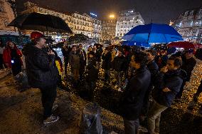 Anti-Maduro Rally In Lisbon, Portugal