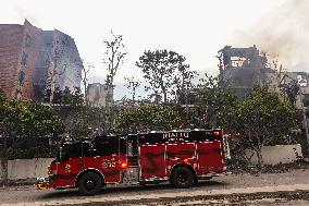 Massive Los Angeles Fires Rage On