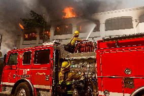 Massive Los Angeles Fires Rage On