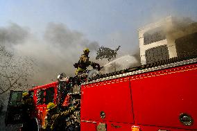 Massive Los Angeles Fires Rage On