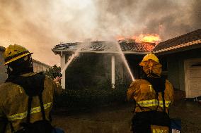 Massive Los Angeles Fires Rage On