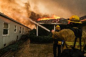 Massive Los Angeles Fires Rage On