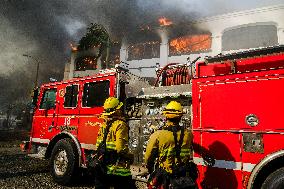 Massive Los Angeles Fires Rage On