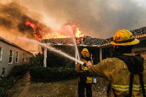 Massive Los Angeles Fires Rage On