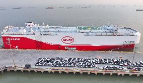 Byd Hefei Wheel Clean Energy Vehicle Ro-RO Ship