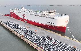 Byd Hefei Wheel Clean Energy Vehicle Ro-RO Ship