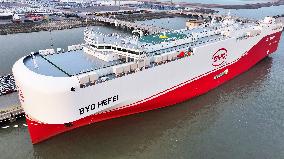 Byd Hefei Wheel Clean Energy Vehicle Ro-RO Ship