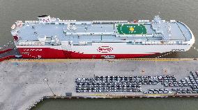 Byd Hefei Wheel Clean Energy Vehicle Ro-RO Ship