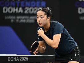 WTT Star Contender Doha 2025