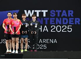WTT Star Contender Doha 2025