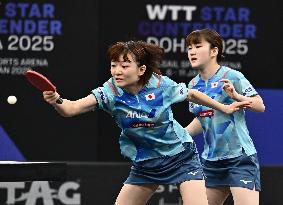 WTT Star Contender Doha 2025