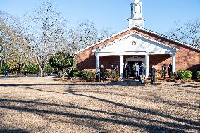 State Funeral Honoring US President Jimmy Carter In His Hometown - Georgia