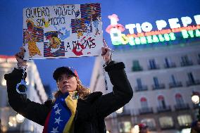 Rally against the regime of Nicolas Maduro - Madrid