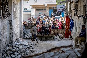 Israeli Attacks On Gaza Continue - Deir Al-Balah