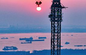 Yangtze River Cargo Ships