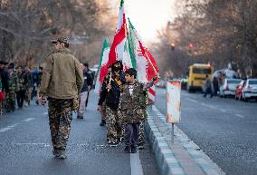 IRGC Rally, And The Little Soldiers Of Ayatollah Khomeini