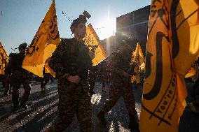 IRGC Armed Forces Participate In Military Rally