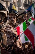 IRGC Armed Forces Participate In Military Rally