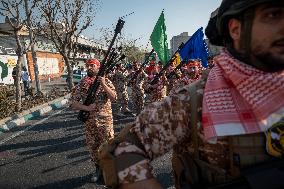 IRGC Armed Forces Participate In Military Rally