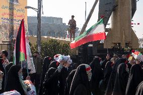 IRGC Armed Forces Participate In Military Rally