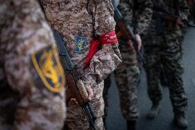 IRGC Armed Forces Participate In Military Rally