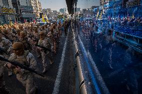 IRGC Armed Forces Participate In Military Rally